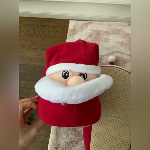 OLD NAVY Cozy CHRISTMAS Santa Mens’s Slippers Size X-Large 12-13 BRAND NEW - Picture 10 of 12